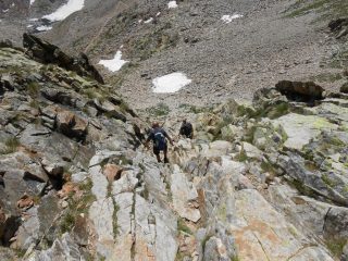 il canale in discesa