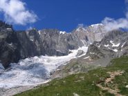 cresta e ghiacciaio del Bruillard