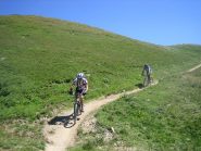 discesa verso il col des Acles