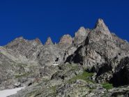La bella cresta della Pointe Claire