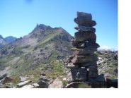 Tutta la cresta dalla Torre Tonda..il pinnacolino al fondo a sx e' il 