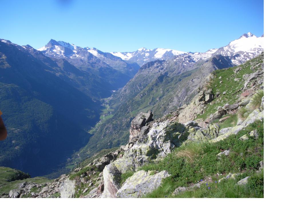 La Valgrisanche dal Col Tighet..