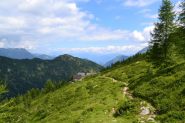 verso l'Alpe Ancium