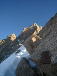 cresta iniziale con passaggi di II