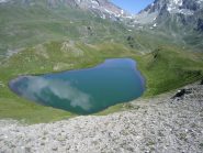 il lago Cornet dalla punta omonima...