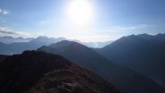 Controluce verso la val Chisone...