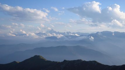 Cartolina verso il Viso lontano...