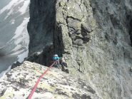 il socio in doppia sul diedro giallo