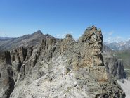 dalla noci la cresta appena percorsa