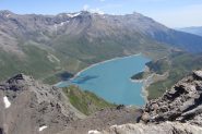 il lago del moncenisio dalla punta
