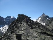 Franco in arrivo al Monte Giansana