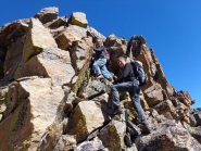 discesa al colletto 2990m