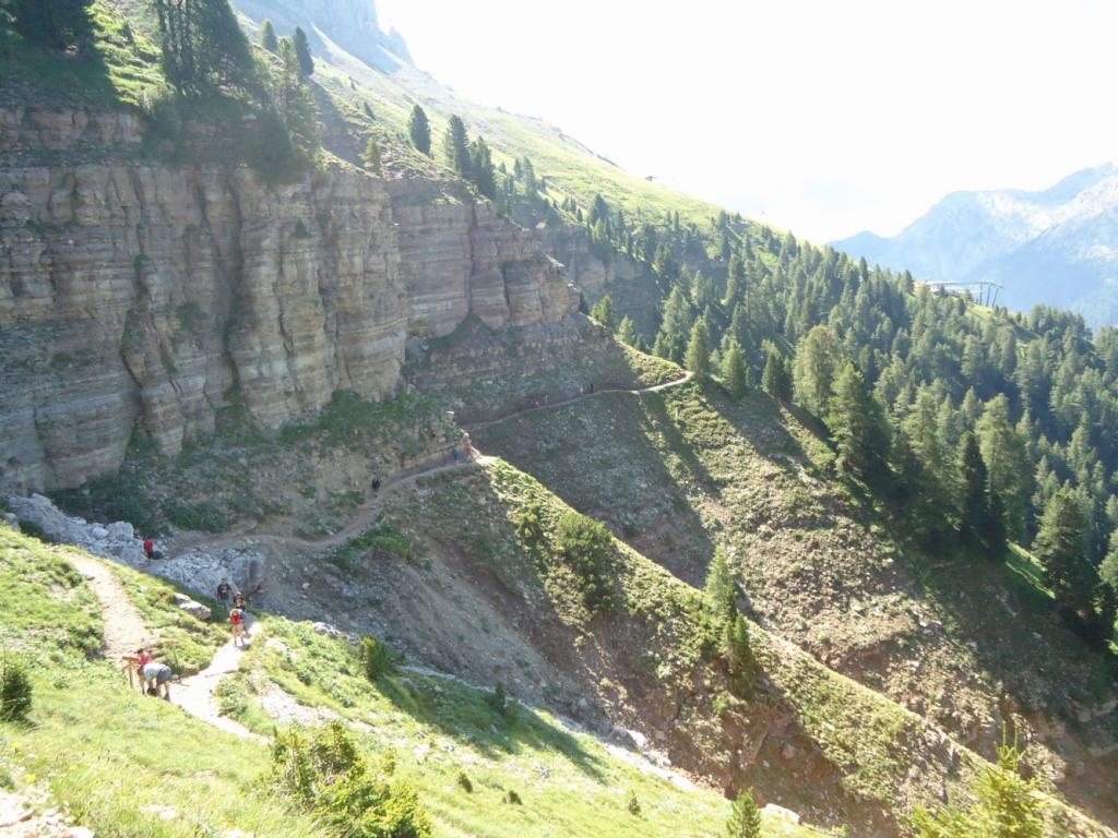 sentiero verso il rif. Paolina