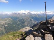 Il monte Leone dalla cima