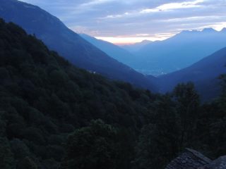Alba da Pizzanco verso Domodossola