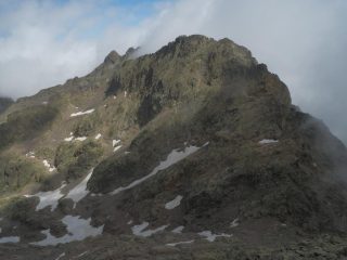 il versante di salita della Vens Sud visto dalla Borgonio