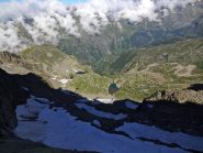 il fondo valle dalla parete