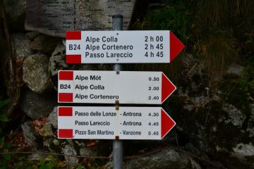 segnaletica a Mondelli