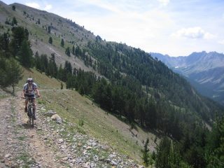 si sale verso il Fort de la Grande Maye