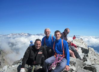 in cima corno di lago scuro