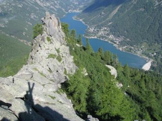 Dalla croce del Pruset, vista su Ceresole Reale