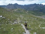 discesa dal colle della Rho