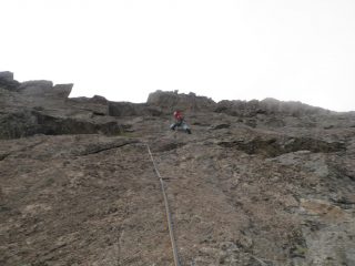 Cima dell'Averta: Beerna. Ultimo tiro.