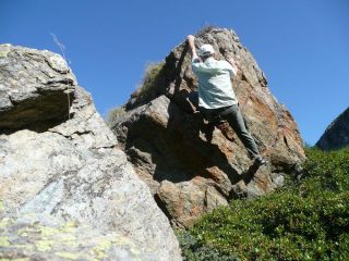 Bouldering fiction, prima di attaccare la cresta