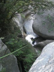 Alby sulla prima calata