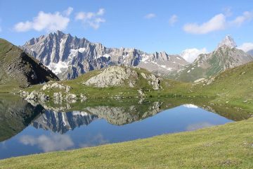 vicino ad uno dei laghi fenetre
