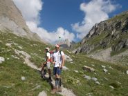 la vetta vista dall'inizio del vallone Infernetto