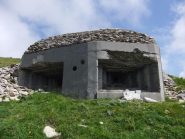 Bunker sotto Cima di Marta