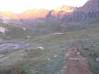 testata del vallone del Lauson