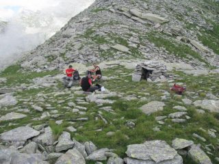 Breve sosta al Passo dell'Alpuggio