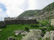 Baita Terrin e sullo sfondo la Cialma Linsòr 