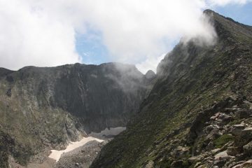 Canigò e creste verso il Barbet
