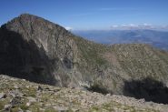 Cresta percorso in discesa verso il Pic du Joffre