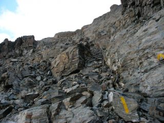 verso il colletto Dante