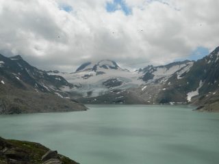 Il Lago e la Punta dei Sabbioni (mt. 3182)