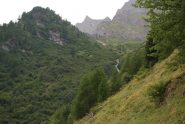 Colle e Punta Tsaboc (o Luettaz), Mont e Col de Lor e torrente Prochetty salendo a Zette