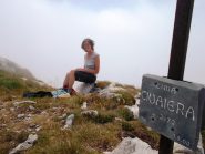 in cima tra le nubi