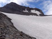 Cima della Vacca dal ghiacciaio della Losa
