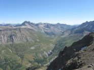 panorama verso il Col de l'Autaret