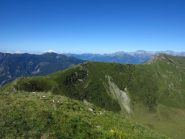 Il crinale verso il Saccarello