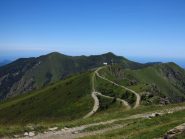 Dal Saccarello il crinale verso il Frontè