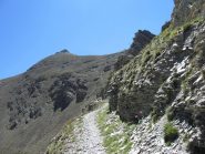 Lungo il sentiero finale.