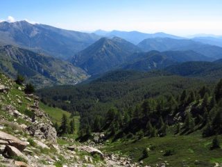 La valle verso Upega