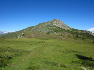 Sul sentiero alla Colla Rossa