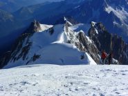 ultimi passi per arrivare in vetta