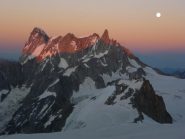 Tramonto sul dente del Gigante